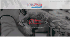 Desktop Screenshot of ctsfinestbarbershop.com