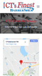 Mobile Screenshot of ctsfinestbarbershop.com